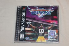 NFL Blitz Sony PlayStation 1, 1998 PS1 COMPLETE REG CARD BLACK LABEL