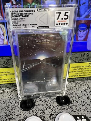 1977 Close Encounters of the Third Kind Cassette Rewind 7.5 Seal Rating 4.5/5