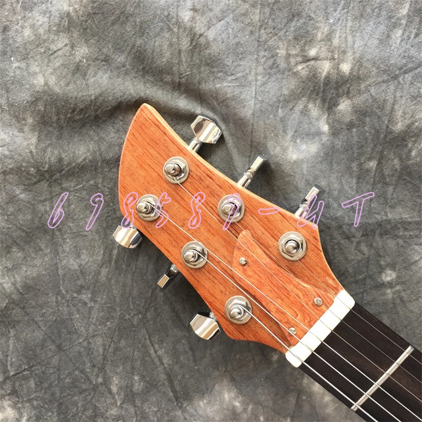 Guitarra Eléctrica ArmStrong Transparente Golpeador Naranja Diapasón Palisandro Pastilla H Foto 4 de 4