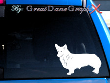 Pembroke Welsh Corgi 2 -Vinyl Decal Sticker -Color Choice -HIGH QUALITY