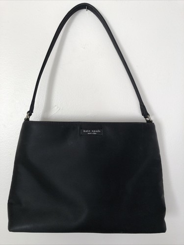 Vintage KATE SPADE New York Black Nylon Shoulder Bag The Sam 90's Y2K | eBay