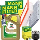 PACCHETTO TAGLIANDO UOMO + OLIO MOTORE CASTROL 0W-40 adatto per RENAULT TWINGO SMART 453