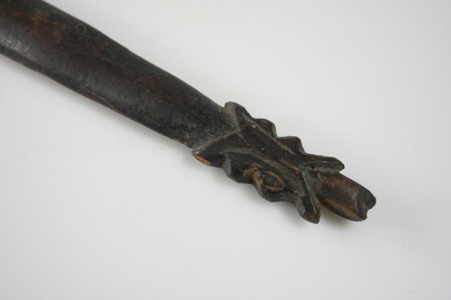 VINTAGE PAPUA NEW GUINEA TROBIAND ISAND ISLANDS WOOD CARVED TRIBAL STICK - Bild 2 von 5