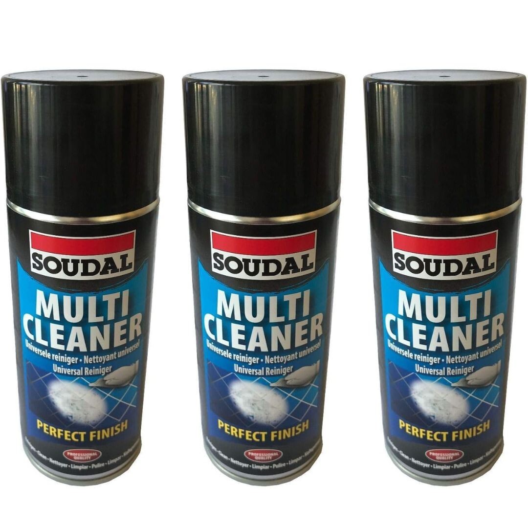 Soudal Cockpit Cleaner 400ml Aerosol Car Dashboard Interior Cleaning Foam - Image 5