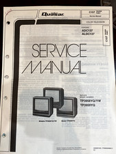 QUASAR TP3958YQ TP3958YW TP3959YQ Service Manual FROM THE USA ORIGINAL