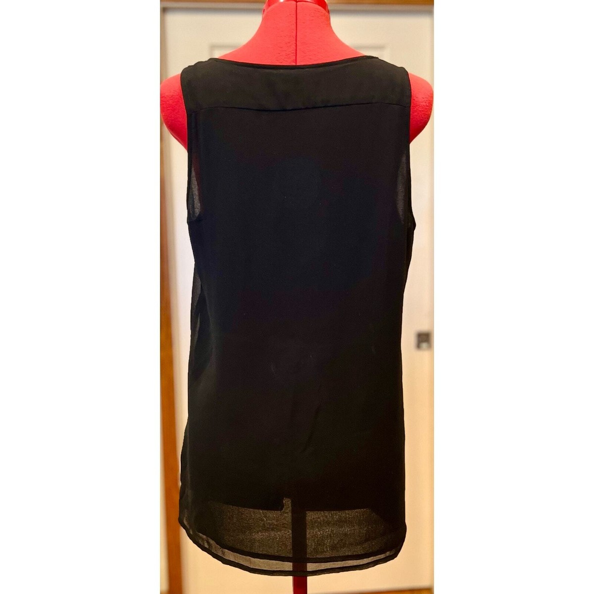 Top à Bretelles Forever 21 Gris Avec Perles - Taille Small, Occasion En Excellent état
