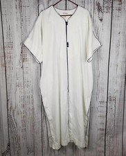 Victoria's Secret Country Vintage 90s Oversized Kimono Robe White Womens Medium
