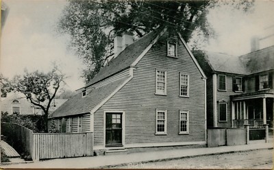 Exterior Street View Old Narbonne House Salem Massachusetts MA Postcard B3