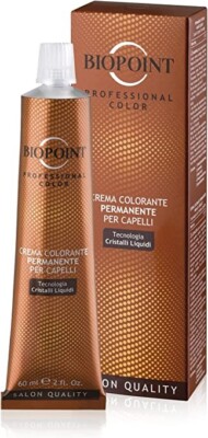 BIOPOINT PROFESSIONAL COLORATION PERMANENTE 7.43 MITTLERE KUPFER-GOLDBLOND 60ml 