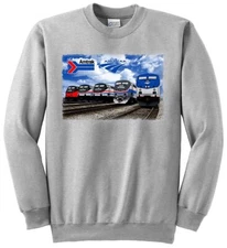 Amtrak Heritage Train clothing Authentic Railroad Sweatshirt [25]