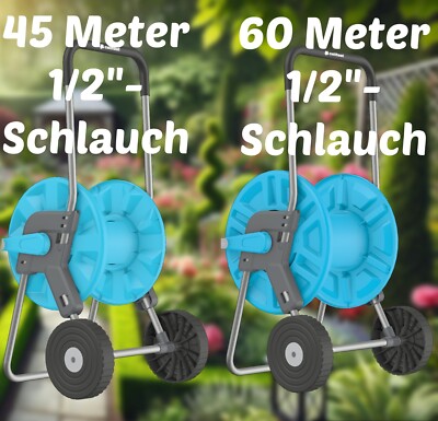 Cellfast ALUPLUS Schlauchwagen 1/2'' 45 m / 60 m aus Aluminium, Garten