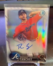 RICARDO SANCHEZ 2016 Bowman Chrome Refractor Auto #/499 #CPA-RS Braves