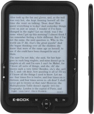Lazmin Tragbarer E-Reader, wasserdichter elektronischer 6-Zoll-E-Book-Reader mit
