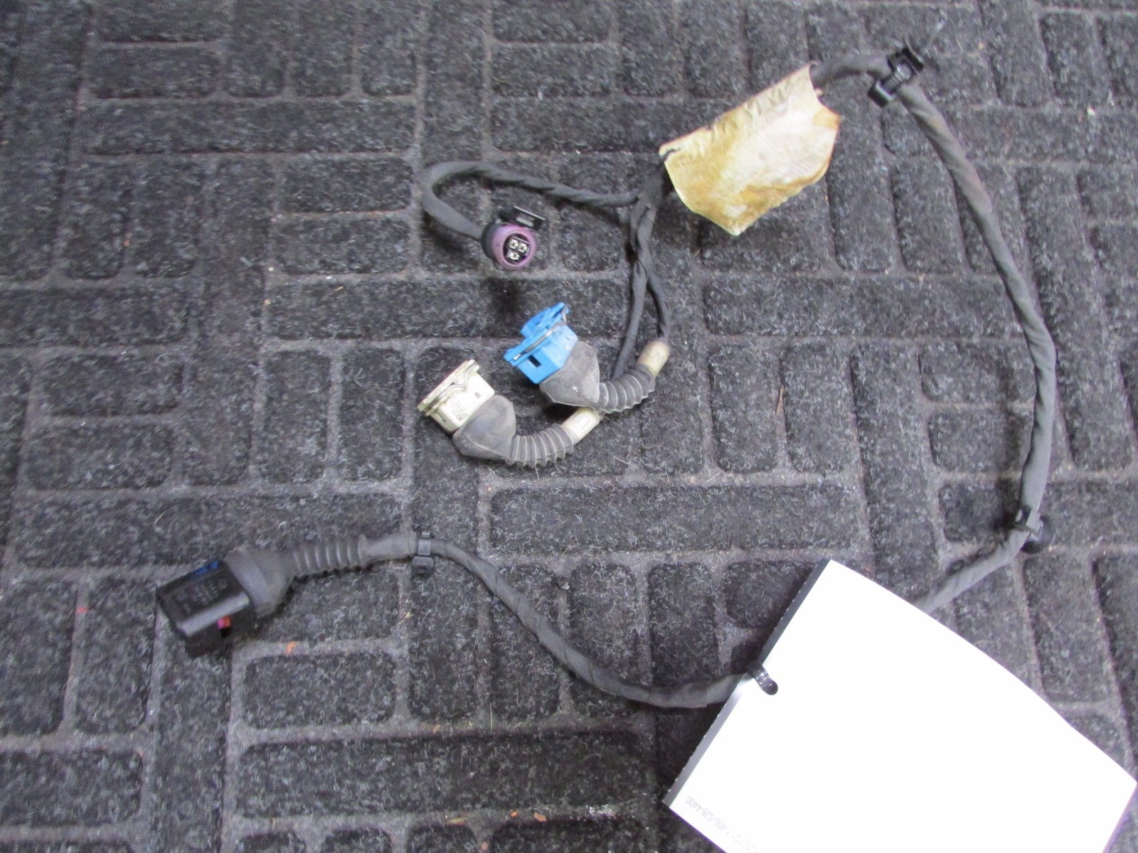 Lamborghini Gallardo, Suspension Valve Harness, Used, P/N 400971059A