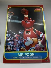 DO YOU POOH? Michael Jordan Rookie Card Foil Variant 2023 Marat Mychaels # comic cover