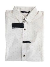 Travis Mathew Marshal Heather Gardena Short-sleeve Button Shirt Men's XL New