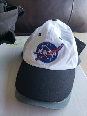 NASA Baseball cap, Get Real Gear dress up for Kids, Adjustable, black/white 