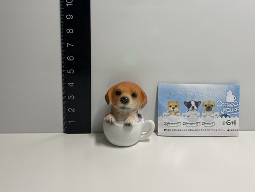 Japan Exclusive Coffee Cup Puppy Dachshund Dog Animal Figure - Picture 1 of 3