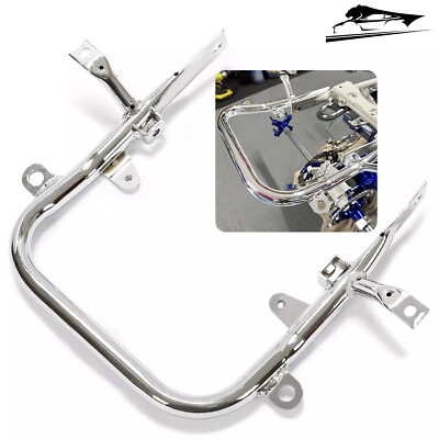 Chrome Silver Rear Grab Bar Bumper For Yamaha Banshee 350 YFZ350 1987 ...
