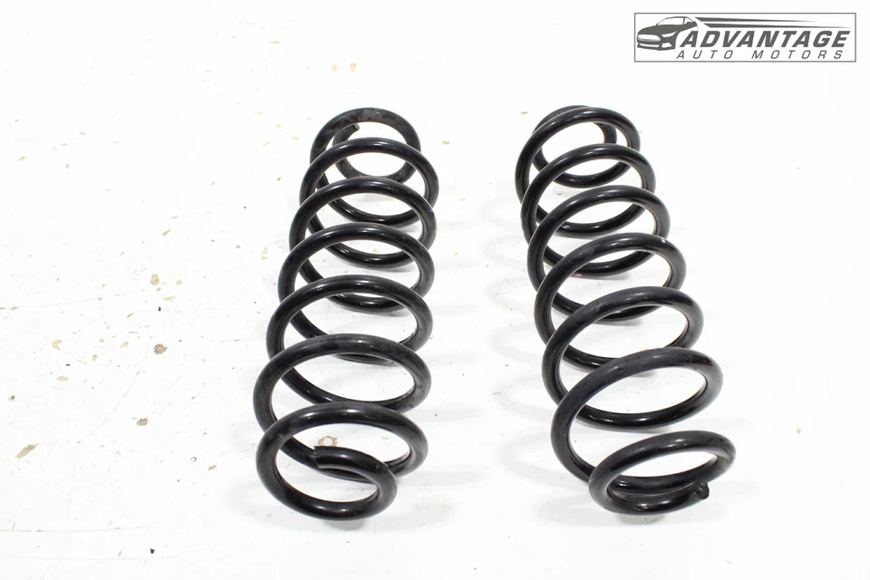 VOLKSWAGEN PASSAT A33 2012-2019 TRACCIÓN DELANTERA SUSPENSIÓN TRASERA JUEGO DE 2 MUELLES HELICOIDALES OEM Foto 3 de 4