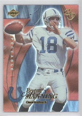2000 Collector's Edge Graded Impeccables 1238/2000 Peyton Manning #I8 HOF 2d9