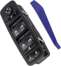 Power Window Switch Control Button Driver Side Compatible with 2016-2018 Ram 150