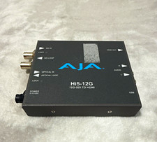 AJA Hi5-12G 12G-SDI to HDMI Converter Audio Digital 1x1 Console