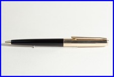 1966s PELIKAN R 30 Ballpoint Pen Black Rolled Gold