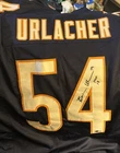 Brian Urlacher HOF 18 Inscribed! Autographed Chicago Custom Navy Football Jersey