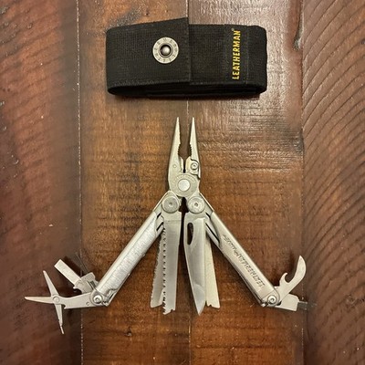 Leatherman Wave Plus Multi Tool with Black Nylon Sheath - Very Good