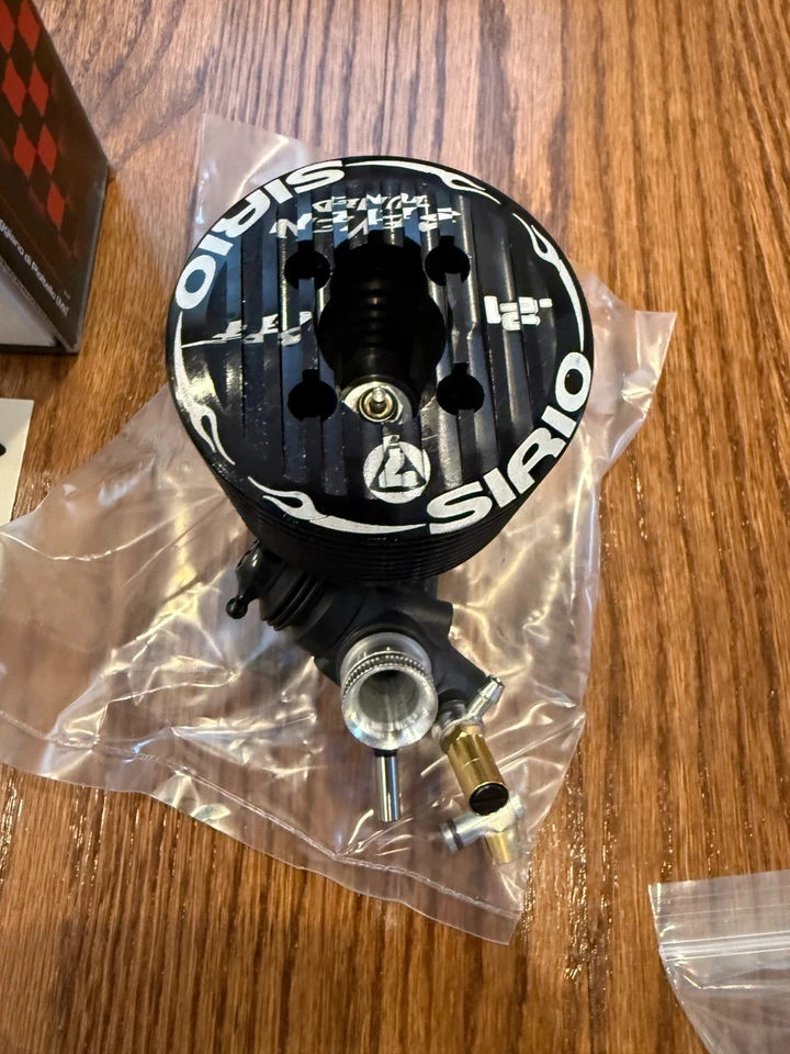 Sirio Seven 7 Port Tuned Offroad .21 Balanced/Red Putty Crank (Novarossi) Buggy - Image 2 of 4