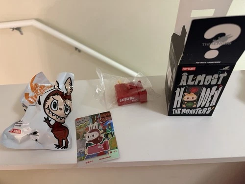 POP MART Labubu Kiddie Ride Figurine Almost Hidden The Monsters Boxed with Card