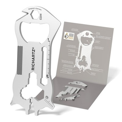 KEY TOOL work | Multitool Schlüsselanhänger | 16 praktische Funktionen | Hoch...