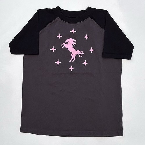 Kill System 8 Bit Horse Two Tone Graphic T Shirt Size Women’s Petite ...