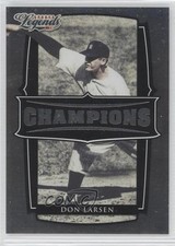 2008 Donruss Americana Sports Legends Champions 684/1000 Don Larsen #C-14 00gy
