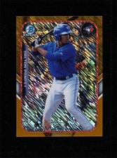 2015 Bowman Gold 34/50 Dalton Pompey #FFM-DPO fm0