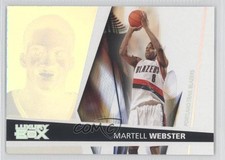 2005-06 Topps Luxury Box Season Ticket Martell Webster #127 0t6
