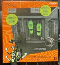 Disney The Haunted Mansion Footsteps Twinkling LED Plug-In Green Halloween...