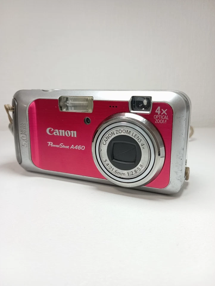Canon PowerShot A460 pink 5 MP camera - Image 3 of 4