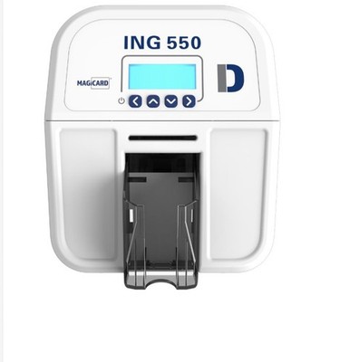 Brandneu Magicard ING550 ID-Kartendrucker - sicher & netzwerkfähig mit Farbband