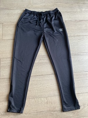 Umbro Men's Black Climate Control Track Pants Size Large Waist 30'' L31'' Rare!!