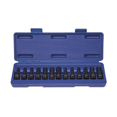 WESTWARD 4PRG1 Impct Skt St,Steel,Blk Oxd,3/16 to 1/2in 4PRG1