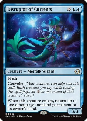 Disruptor of Currents [Lorwyn Eclipsed] MTG