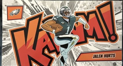 2025 Panini Absolute Advent Countdown Calendar - Jalen Hurts Kaboom!-Box Only 