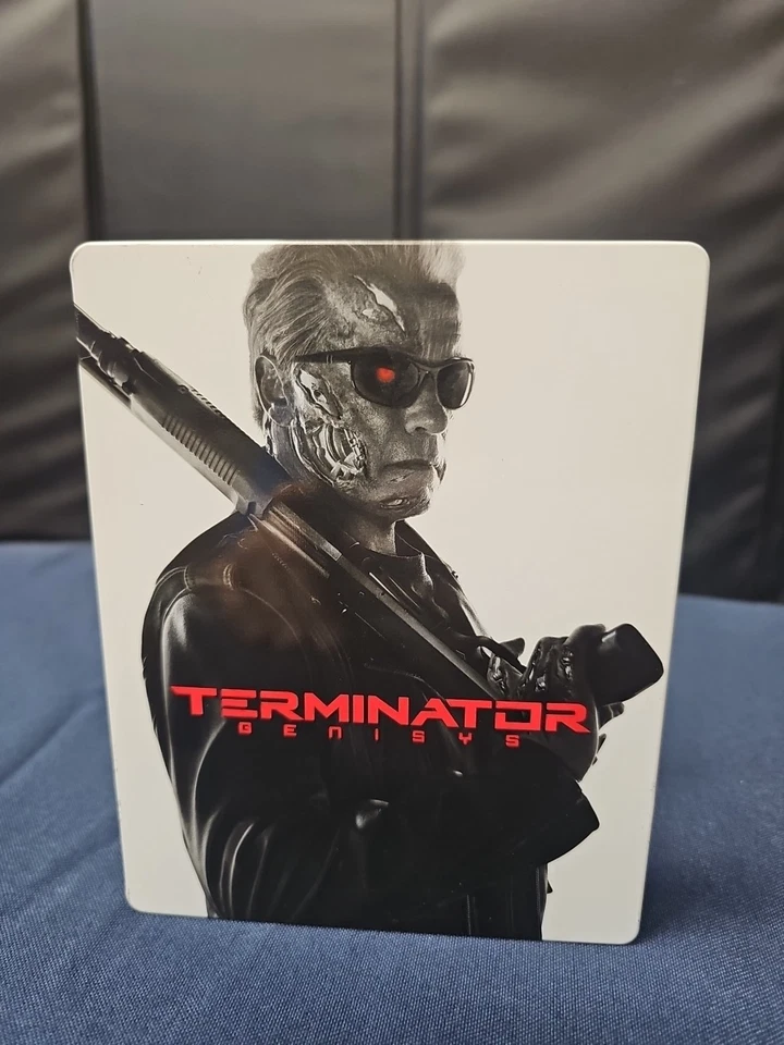 Terminator Genisys  STEELBOOK Blu-ray/DVD) + Total Recall Blu Ray Schwarzenegger - Image 2 of 4