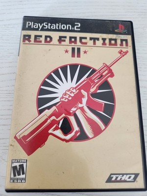 Red Faction II (Sony PS2, 2002) Complete In box CIB | Authentic | Tested/Working