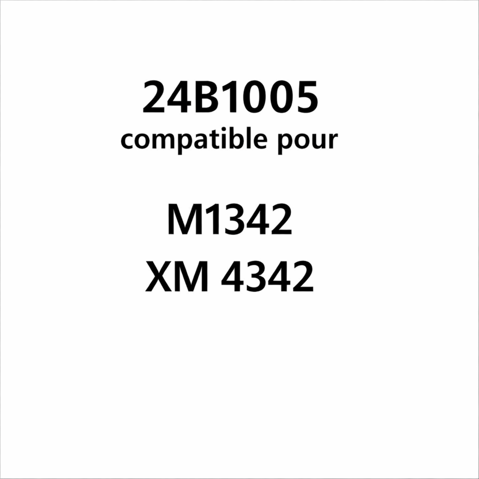 Toner compatible Lexmark 24B6213 noir lot de 2 pour l'impression de factures et documents de compta - 2