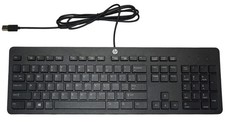 HP Business Slim USB Keyboard Black SK2120 KU1469 Wired QWERTY 803181-001