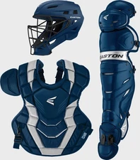 Easton Navy Elite X Catchers Gear Set Adult Size