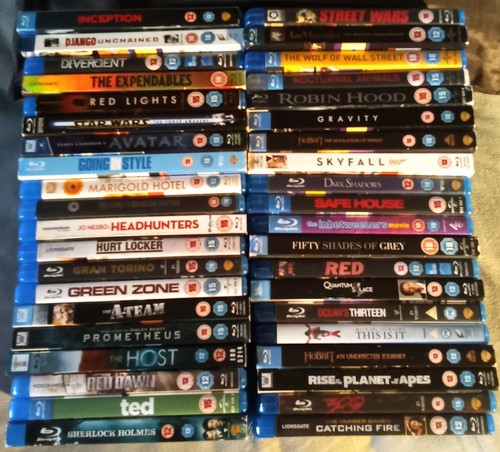 Blu Ray Bundle/Lot Of 40-Different Titles All UK Releases(1A) - Picture 4 of 20